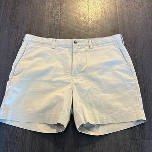 Khaki Polo Shorts